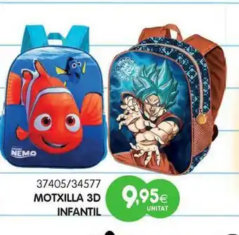 Tió Sam Motxilla 3d Infantil oferta
