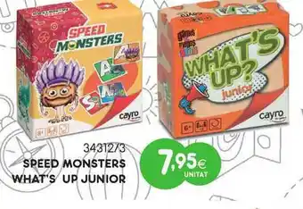 Tió Sam Speed Monsters What's Up Junior oferta