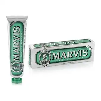 Promofarma Marvis dentífrico classic strong mint 85ml oferta
