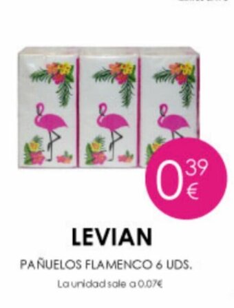 Muchas Perfumerías Levian Pañuelos Flamenco 6 uds oferta