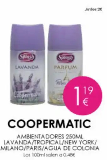 Coopermatic Ambientadores