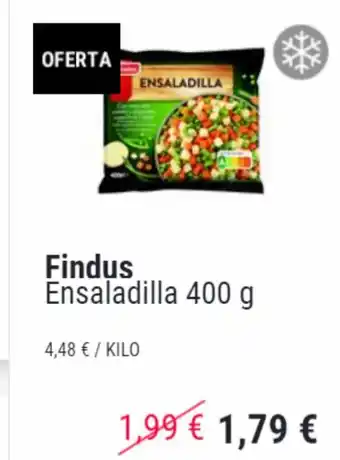 BM Supermercados Ensaladilla rusa congelada findus oferta