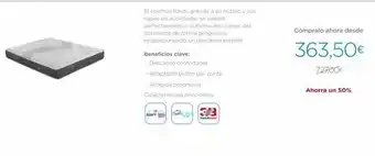 Beds El colchón ravel, gracias a su núcleo y sus capas de acolchado, se adapta perfectamente a la forma del cuerpo del durmiente d oferta