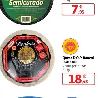 Alcampo Queso roncal oferta