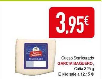 Masymas Queso semicurado garcia baquero oferta