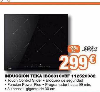 Expert Inducción teka ibc63100bf 112520032 oferta