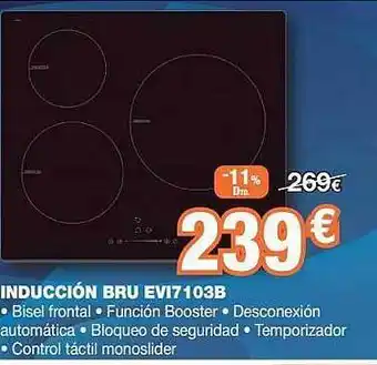 Inducción bru evi7103b