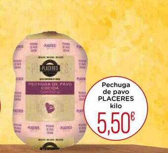 Supermercados Piedra Pechuga de pavo placeres oferta