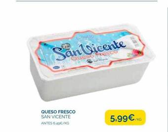 Cash Ecofamilia Queso fresco san vicente oferta