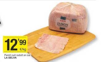 BonpreuEsclat Pernil cuit reduït en sal la selva oferta