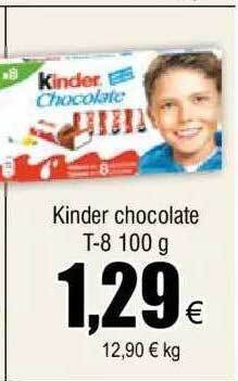 FROIZ Kinder chocolate oferta