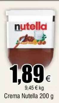 FROIZ Crema nutella oferta