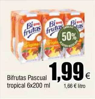FROIZ Bifrutas pascual tropical oferta