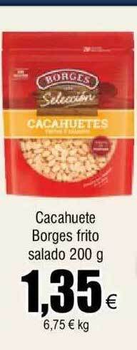 FROIZ Cacahuete borges frito salado oferta