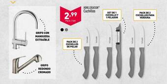 ALDI Home creation cuchillos oferta