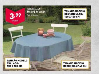 ALDI Home creation mantel de vinilo oferta