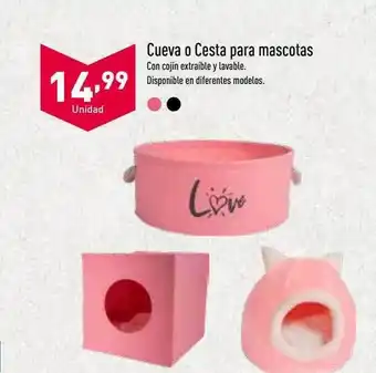 ALDI Cueva o ceta para mascotas oferta