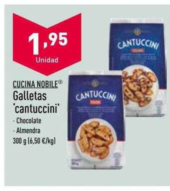ALDI Cucina nobile galletas 'cantuccini' oferta