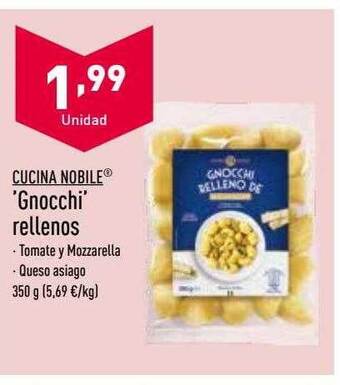 ALDI Cucina nobile 'gnocchi' rellenos oferta