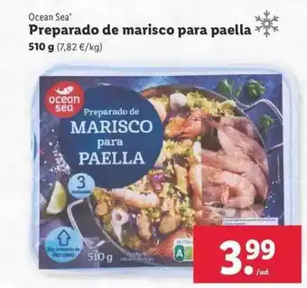 Lidl Ocean sea preparado de marisco para paella* oferta