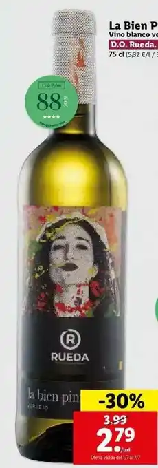 Lidl La Bien D.o. Rueda 75cl oferta