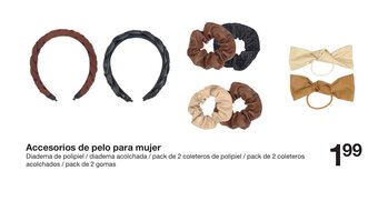 Zeeman Accesorios de Pelo Para Mujer oferta