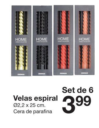 Velas Espiral