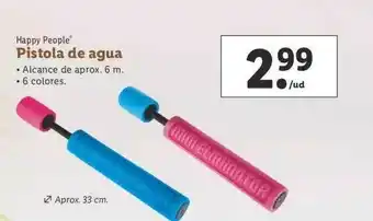 Lidl Happy People Pistola De Agua 6m oferta