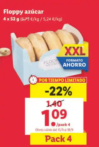 Lidl Floppy Azúcar oferta