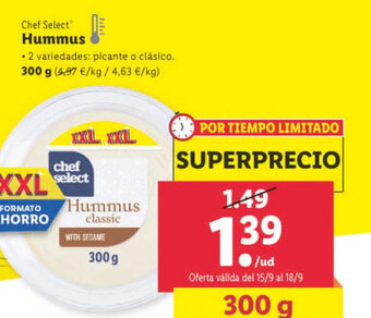 Lidl Hummus oferta
