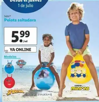 Lidl John Pelota Saltadora oferta
