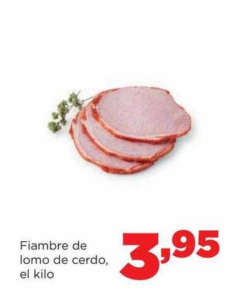 Alimerka Fiambre de lomo de cerdo oferta