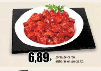 FROIZ Zorza de cerdo elaboración propia kg oferta