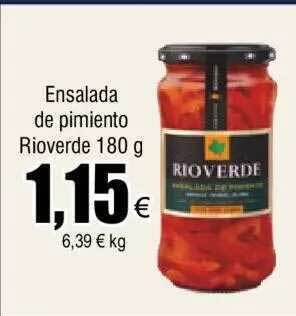 FROIZ Ensalada de pimiento rioverde oferta