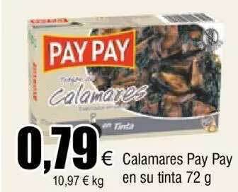 FROIZ Calamares pay pay en su tinta oferta