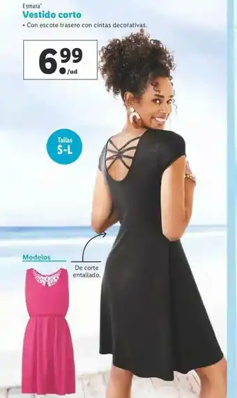Lidl Esmara Vestido Corto oferta