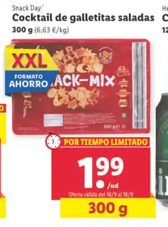 Lidl Cocktail de Galletitas Saladas oferta