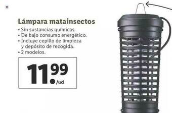 Lidl Lámpara Matainsectos oferta