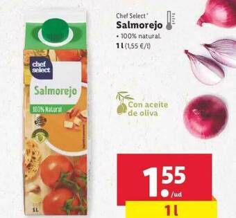 Lidl Chef Select Salmorejo 1L oferta