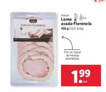 Lidl Deluxe Lomo Asado Florencia 150g oferta
