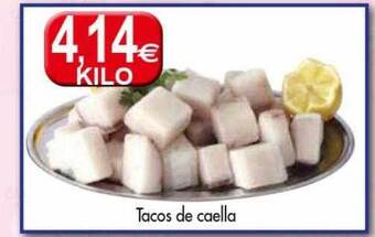 Congelados Copos Tacos de caella oferta