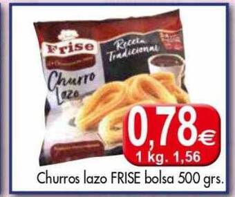 Congelados Copos Churros lazo frise bolsa oferta