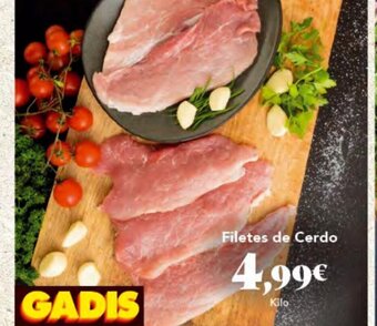Gadis Filetes de Cerdo oferta