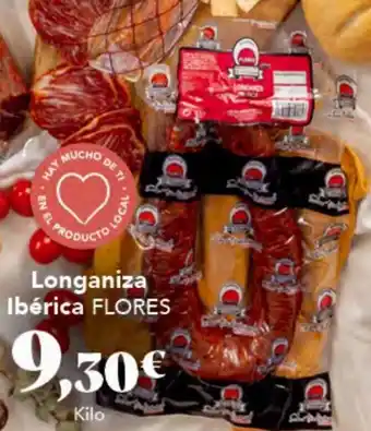 Gadis Longaniza Ibérica Flores oferta