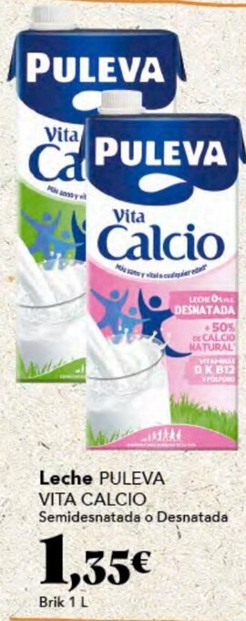 Gadis Leche Puleva Vita Calcio oferta