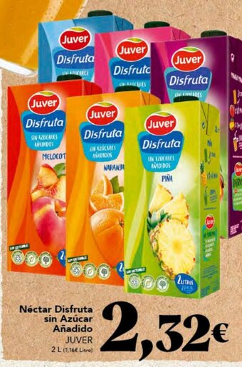 Gadis Néctar Disfruta sin Azúcar Añadido JUVER oferta