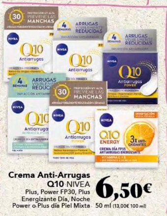 Gadis Crema Anti-Arrugas Q10 NIVEA oferta