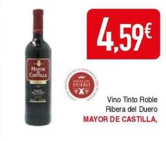 Masymas Vino tinto roble ribera del duero mayor de castilla oferta