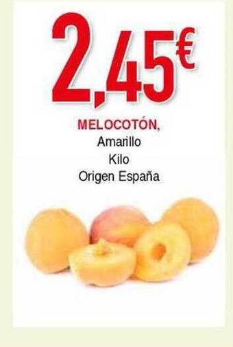 Masymas Melocotón amarillo oferta