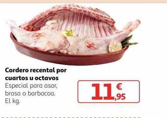 Alcampo Cordero recental por cuartos u octavos oferta